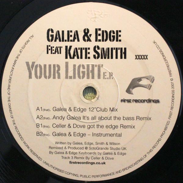 Andrew Galea, Edge , Kate Louise Smith - Your Light E.P.