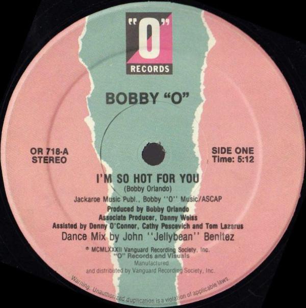 Bobby Orlando - I'm So Hot For You