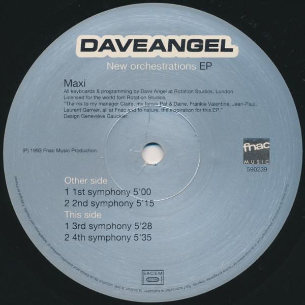 Dave Angel - New Orchestrations EP