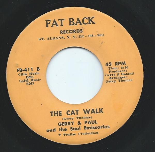 Gerry Thomas, Paul Roland Martinez, The Soul Emissaries - The Cat Walk