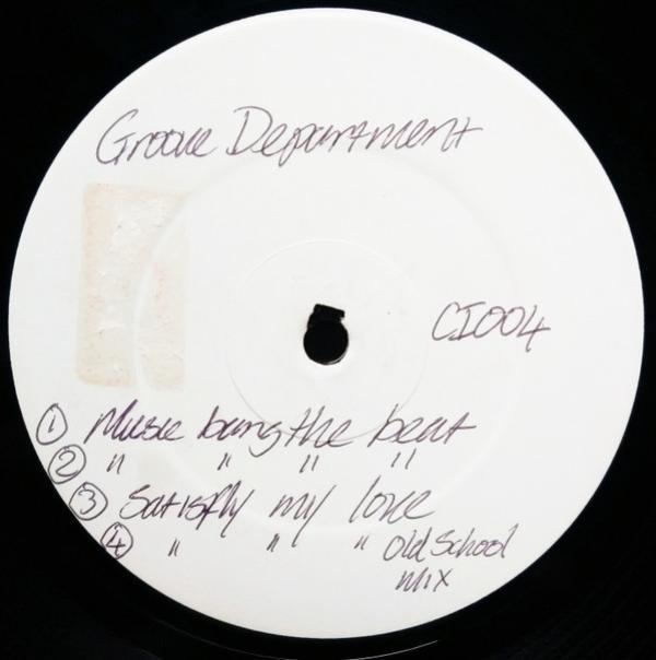 Groove Department  - Music Bang The Beat / Satisfy My Love
