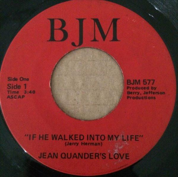 Jean Quander's Love - If He Walked Into My Life