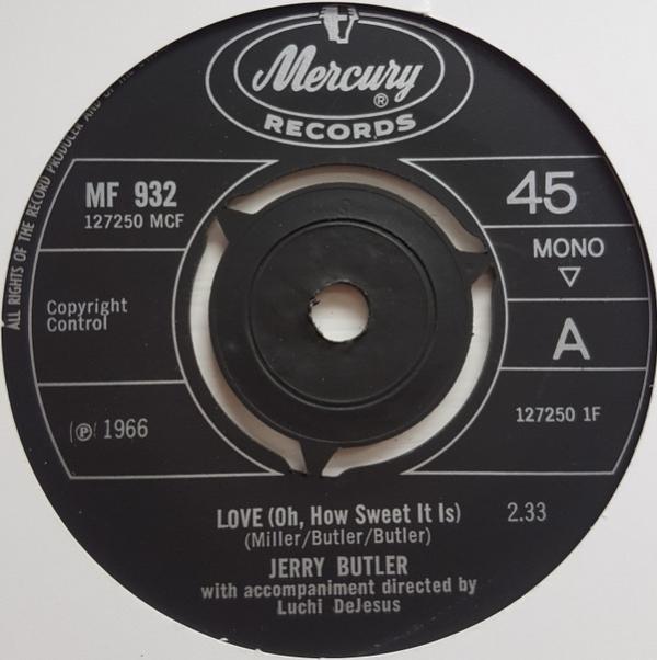 Jerry Butler - Love (Oh, How Sweet It Is)