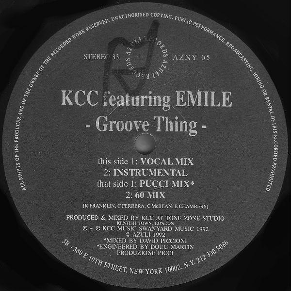 KCC, Emile Chambers - Groove Thing
