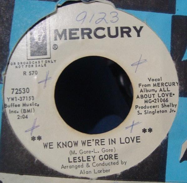Lesley Gore - We Know We're In Love / That's What I'll Do