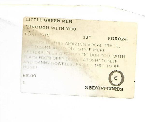 Little Green Men, Eliza Lawson - Through With You