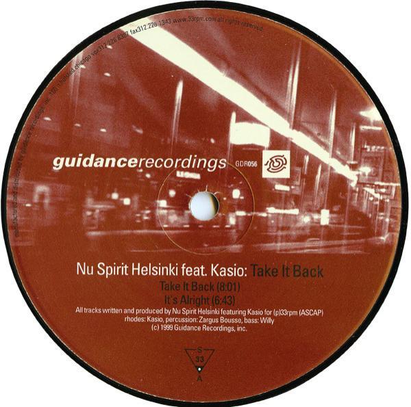 Nuspirit Helsinki, Kasio - Take It Back
