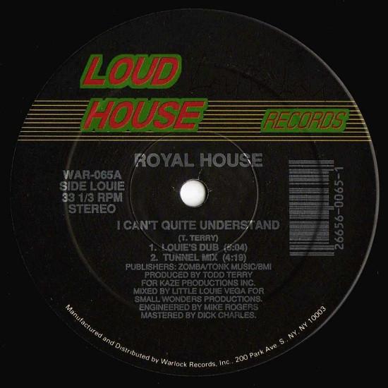 Royal House - I Can't Quite Understand