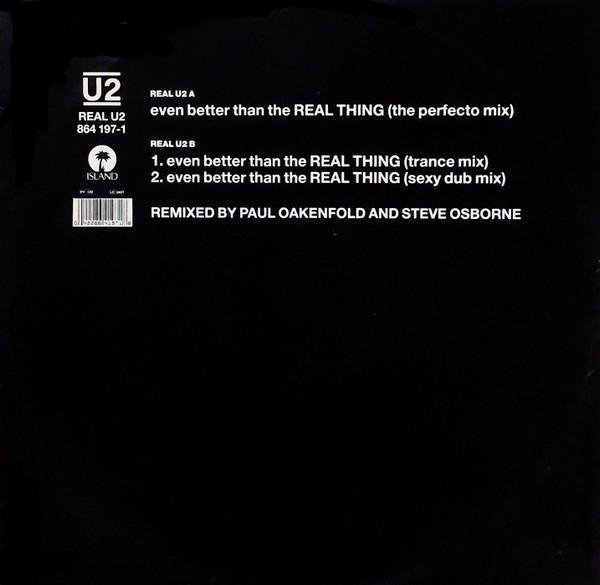 U2 - Even Better Than The Real Thing