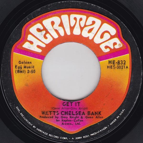 Watts Chelsea Bank - Get It