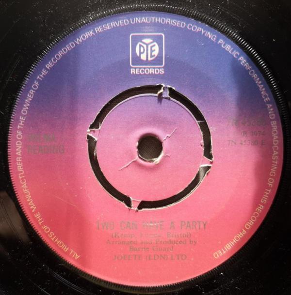 Wilma Reading - Play It Again / Two Can Have A Party